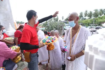 ประมวลภาพพิธีอุปสมบทหมู่ วัดจุฬามณี ปี ๒๕๖๕