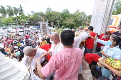 ประมวลภาพพิธีอุปสมบทหมู่ วัดจุฬามณี ปี ๒๕๖๕
