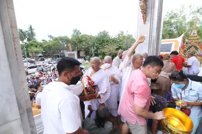 ประมวลภาพพิธีอุปสมบทหมู่ วัดจุฬามณี ปี ๒๕๖๕