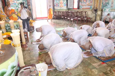 ประมวลภาพพิธีอุปสมบทหมู่ วัดจุฬามณี ปี ๒๕๖๕