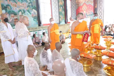 ประมวลภาพพิธีอุปสมบทหมู่ วัดจุฬามณี ปี ๒๕๖๕