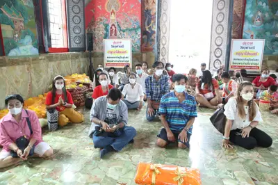 ประมวลภาพพิธีอุปสมบทหมู่ วัดจุฬามณี ปี ๒๕๖๕