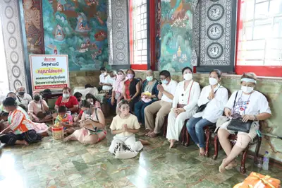 ประมวลภาพพิธีอุปสมบทหมู่ วัดจุฬามณี ปี ๒๕๖๕