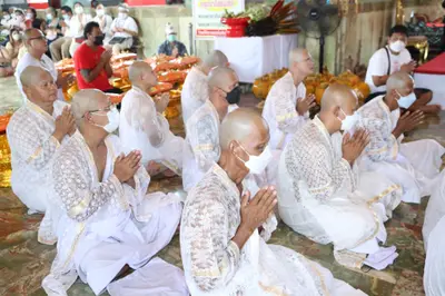 ประมวลภาพพิธีอุปสมบทหมู่ วัดจุฬามณี ปี ๒๕๖๕