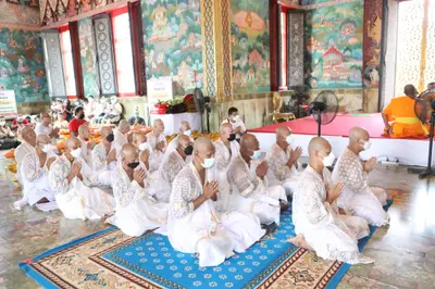 ประมวลภาพพิธีอุปสมบทหมู่ วัดจุฬามณี ปี ๒๕๖๕