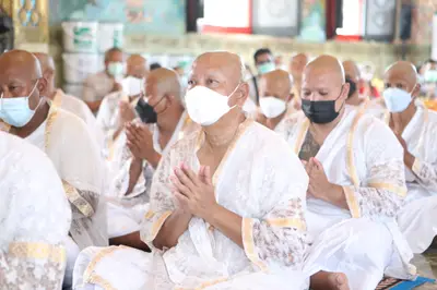 ประมวลภาพพิธีอุปสมบทหมู่ วัดจุฬามณี ปี ๒๕๖๕