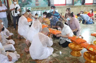 ประมวลภาพพิธีอุปสมบทหมู่ วัดจุฬามณี ปี ๒๕๖๕
