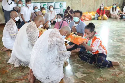 ประมวลภาพพิธีอุปสมบทหมู่ วัดจุฬามณี ปี ๒๕๖๕