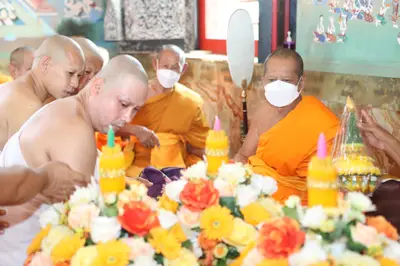ประมวลภาพพิธีอุปสมบทหมู่ วัดจุฬามณี ปี ๒๕๖๕