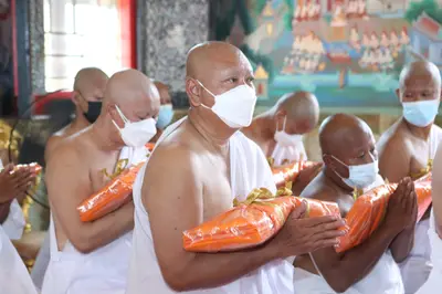 ประมวลภาพพิธีอุปสมบทหมู่ วัดจุฬามณี ปี ๒๕๖๕
