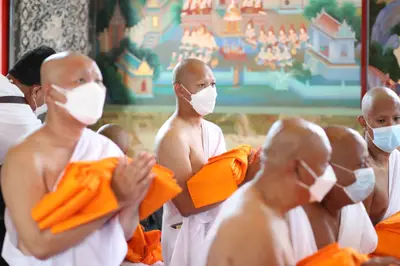 ประมวลภาพพิธีอุปสมบทหมู่ วัดจุฬามณี ปี ๒๕๖๕
