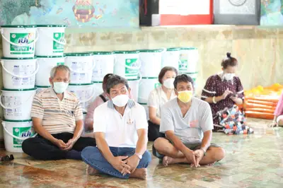 ประมวลภาพพิธีอุปสมบทหมู่ วัดจุฬามณี ปี ๒๕๖๕