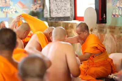 ประมวลภาพพิธีอุปสมบทหมู่ วัดจุฬามณี ปี ๒๕๖๕