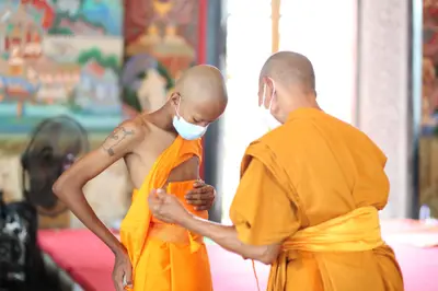 ประมวลภาพพิธีอุปสมบทหมู่ วัดจุฬามณี ปี ๒๕๖๕