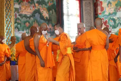 ประมวลภาพพิธีอุปสมบทหมู่ วัดจุฬามณี ปี ๒๕๖๕