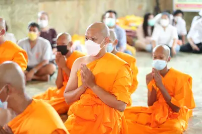 ประมวลภาพพิธีอุปสมบทหมู่ วัดจุฬามณี ปี ๒๕๖๕