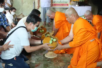 ประมวลภาพพิธีอุปสมบทหมู่ วัดจุฬามณี ปี ๒๕๖๕