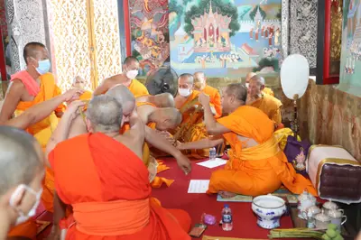 ประมวลภาพพิธีอุปสมบทหมู่ วัดจุฬามณี ปี ๒๕๖๕