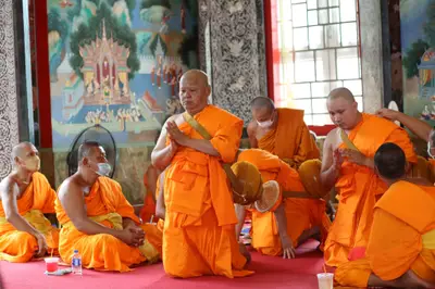 ประมวลภาพพิธีอุปสมบทหมู่ วัดจุฬามณี ปี ๒๕๖๕