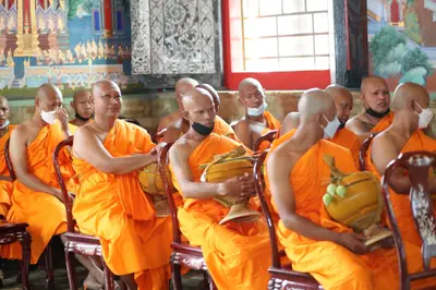 ประมวลภาพพิธีอุปสมบทหมู่ วัดจุฬามณี ปี ๒๕๖๕