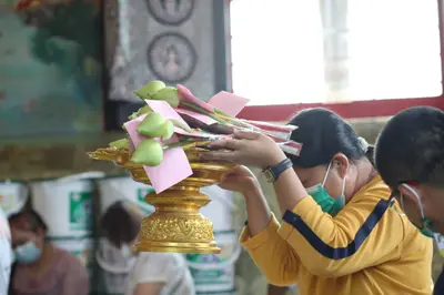 ประมวลภาพพิธีอุปสมบทหมู่ วัดจุฬามณี ปี ๒๕๖๕