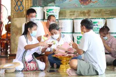 ประมวลภาพพิธีอุปสมบทหมู่ วัดจุฬามณี ปี ๒๕๖๕