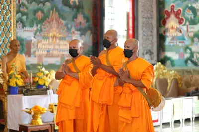 ประมวลภาพพิธีอุปสมบทหมู่ วัดจุฬามณี ปี ๒๕๖๕