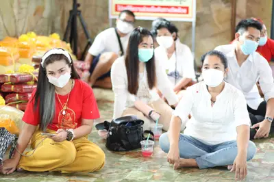 ประมวลภาพพิธีอุปสมบทหมู่ วัดจุฬามณี ปี ๒๕๖๕