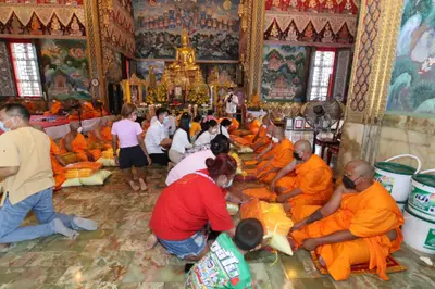 ประมวลภาพพิธีอุปสมบทหมู่ วัดจุฬามณี ปี ๒๕๖๕