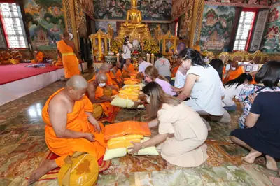 ประมวลภาพพิธีอุปสมบทหมู่ วัดจุฬามณี ปี ๒๕๖๕