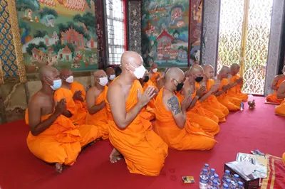 ประมวลภาพพิธีอุปสมบทหมู่ วัดจุฬามณี ปี ๒๕๖๕