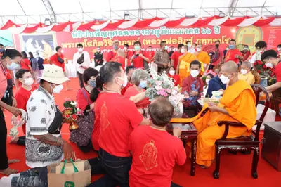 ประมวลภาพงานอายุวัฒนมงคล ๖๖ ปี หลวงพ่ออิฏฐ์ วัดจุฬามณี ปี ๒๕๖๕
