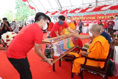 ประมวลภาพงานอายุวัฒนมงคล ๖๖ ปี หลวงพ่ออิฏฐ์ วัดจุฬามณี ปี ๒๕๖๕