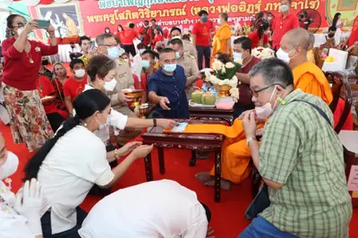 ประมวลภาพงานอายุวัฒนมงคล ๖๖ ปี หลวงพ่ออิฏฐ์ วัดจุฬามณี ปี ๒๕๖๕