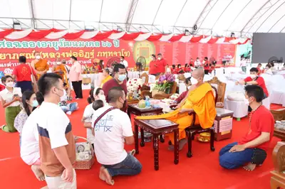 ประมวลภาพงานอายุวัฒนมงคล ๖๖ ปี หลวงพ่ออิฏฐ์ วัดจุฬามณี ปี ๒๕๖๕