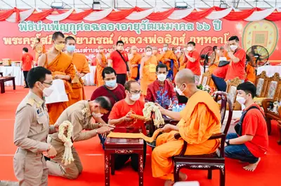 ประมวลภาพงานอายุวัฒนมงคล ๖๖ ปี หลวงพ่ออิฏฐ์ วัดจุฬามณี ปี ๒๕๖๕