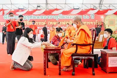ประมวลภาพงานอายุวัฒนมงคล ๖๖ ปี หลวงพ่ออิฏฐ์ วัดจุฬามณี ปี ๒๕๖๕