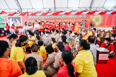 ประมวลภาพงานอายุวัฒนมงคล ๖๖ ปี หลวงพ่ออิฏฐ์ วัดจุฬามณี ปี ๒๕๖๕