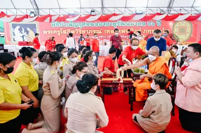 ประมวลภาพงานอายุวัฒนมงคล ๖๖ ปี หลวงพ่ออิฏฐ์ วัดจุฬามณี ปี ๒๕๖๕