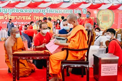 ประมวลภาพงานอายุวัฒนมงคล ๖๖ ปี หลวงพ่ออิฏฐ์ วัดจุฬามณี ปี ๒๕๖๕