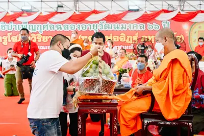 ประมวลภาพงานอายุวัฒนมงคล ๖๖ ปี หลวงพ่ออิฏฐ์ วัดจุฬามณี ปี ๒๕๖๕