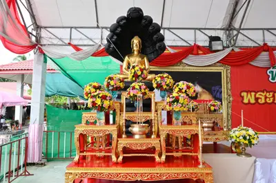 ประมวลภาพพิธีไหว้ครูและครอบครูบูรพาจารย์ วัดจุฬามณี ปี ๒๕๖๕
