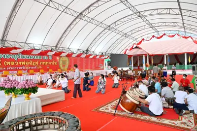 ประมวลภาพพิธีไหว้ครูและครอบครูบูรพาจารย์ วัดจุฬามณี ปี ๒๕๖๕