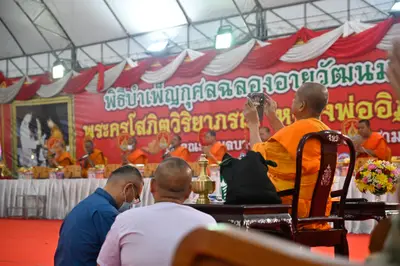 ประมวลภาพพิธีไหว้ครูและครอบครูบูรพาจารย์ วัดจุฬามณี ปี ๒๕๖๕