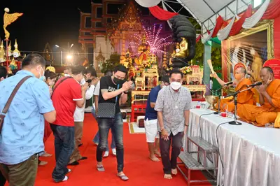 ประมวลภาพพิธีไหว้ครูและครอบครูบูรพาจารย์ วัดจุฬามณี ปี ๒๕๖๕