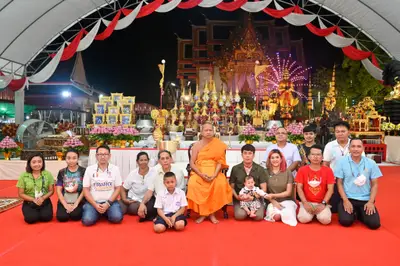 ประมวลภาพพิธีไหว้ครูและครอบครูบูรพาจารย์ วัดจุฬามณี ปี ๒๕๖๕
