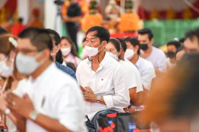 ประมวลภาพพิธีไหว้ครูและครอบครูบูรพาจารย์ วัดจุฬามณี ปี ๒๕๖๕
