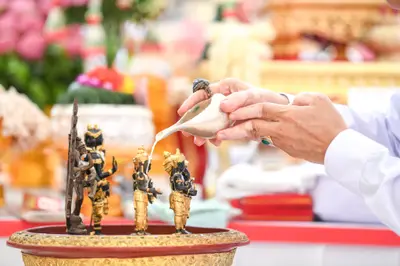 ประมวลภาพพิธีไหว้ครูและครอบครูบูรพาจารย์ วัดจุฬามณี ปี ๒๕๖๕