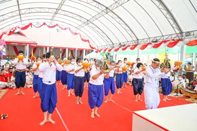 ประมวลภาพพิธีไหว้ครูและครอบครูบูรพาจารย์ วัดจุฬามณี ปี ๒๕๖๕