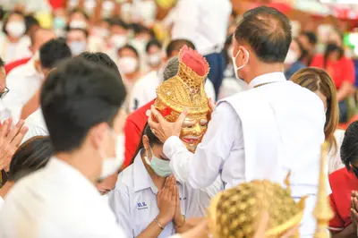 ประมวลภาพพิธีไหว้ครูและครอบครูบูรพาจารย์ วัดจุฬามณี ปี ๒๕๖๕